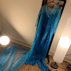 Elsa costume!!!! ❄️❄️❄️